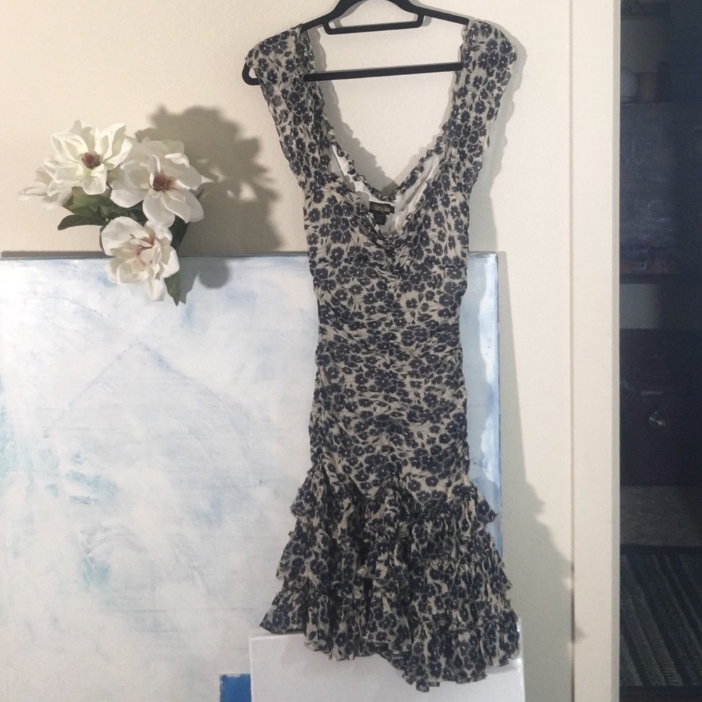 Ralph Lauren “Rugby” navy floral dress